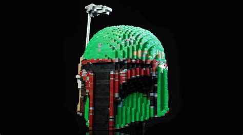 Massive LEGO Star Wars Boba Fett helmet is as big as the real thing