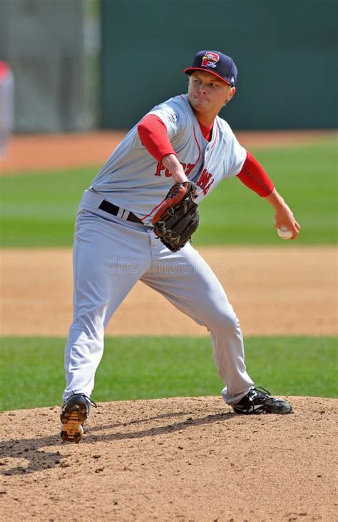 Minor League Baseball Pitcher - Delivery (lefty) Editorial Stock Photo ...