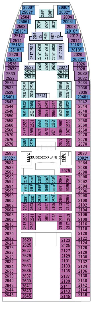 Majesty of the Seas Deck 2 Deck Plan Tour