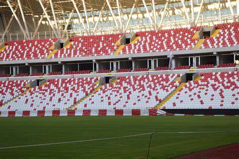 Sivasspor Stadium stock photo. Image of arena, illumination - 96321394