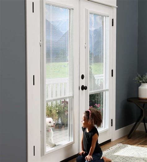 ODL Add-On Blinds for Doors, blinds behind glass, patio door blinds | Patio door window ...