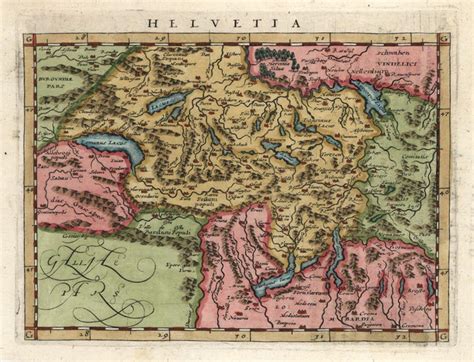 Helvetia - Barry Lawrence Ruderman Antique Maps Inc.