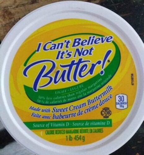 I Can't Believe It's Not Butter! Calorie Reduced Margarine - 10 g ...