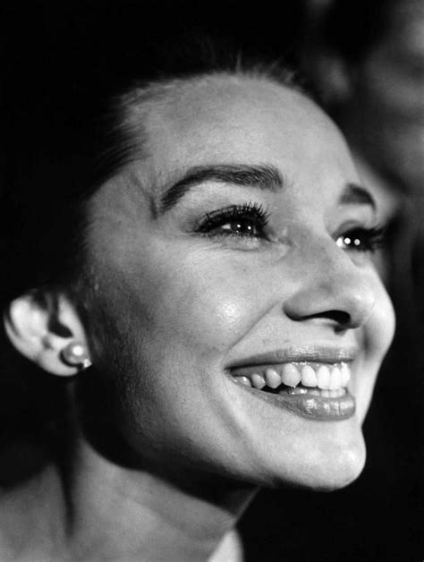 Unknown - Audrey Hepburn with a Beautiful Smile Fine Art Print | Audrey ...