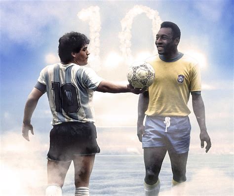 Doa Pele Sebelum Meninggal: Bermain Sepak Bola di Surga Bersama Maradona