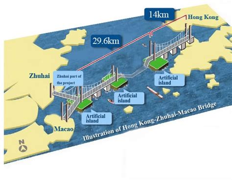 Map Hong Kong Macau Bridge - Share Map