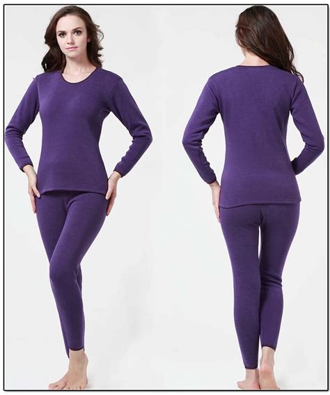 Free shiping 2015 Women autumn winter thermal long Johns Women two color underwear Women ...