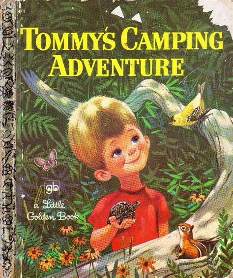 Vintage Kids' Books My Kid Loves: Tommy's Camping Adventure | Little golden books, Vintage ...