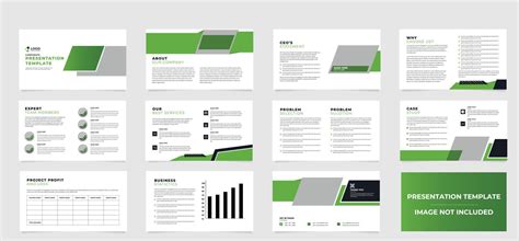 business presentation template design and page layout design for brochure ,book , magazine ...