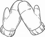 Mittens Printable Coloring Page  Free Pages For Kids sketch template