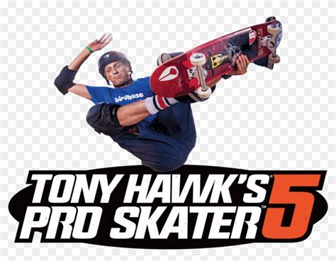 Tony Hawk's® Pro Skater™ - Tony Hawk Pro Skater 5 Logo, HD Png Download - 2000x1706(#1794889 ...