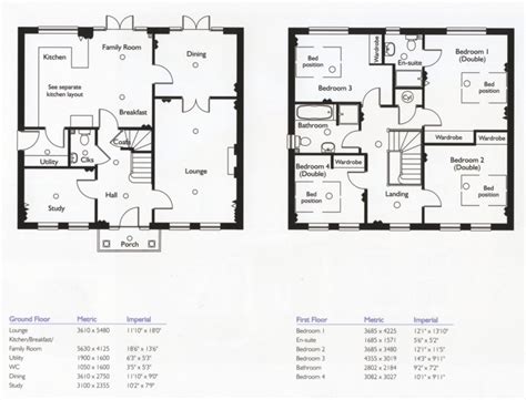 4 Bedroom 2 Story House Floor Plans Fresh 4 Bedroom House Floor Plans Home Design - New Home ...