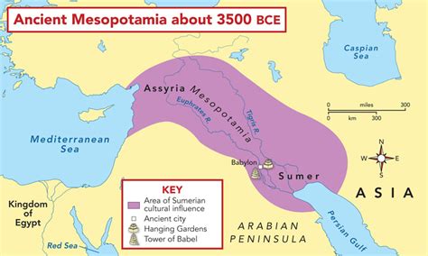 Map Of Ancient Mesopotamia - Photos