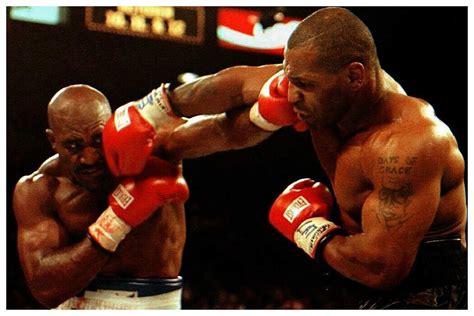 Boxing: Holyfield gives up on Mike Tyson: The bite didn't tarnish his legacy | Marca