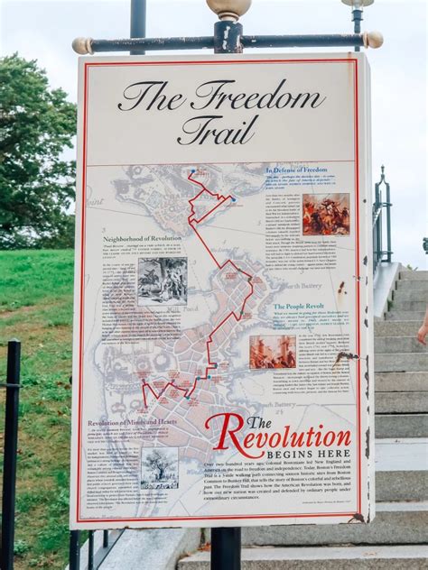 Boston freedom trail self guided tour the complete guide – Artofit