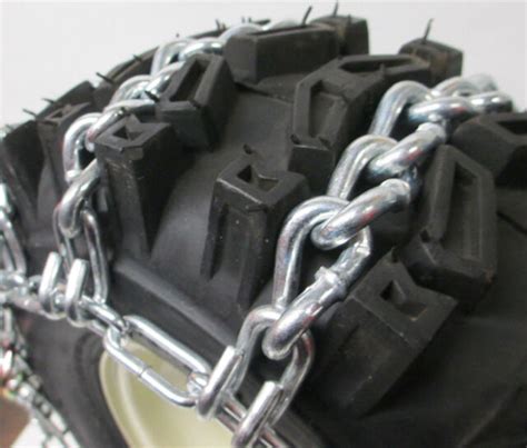 15 x 5.00 - 6 DEEP LUG TIRE CHAINS FOR SNOW BLOWER -PEERLESS CHAINS -CUSTOM MADE | eBay