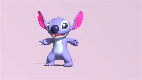 stitch - Download Free 3D model by kenmao [c37e573] - Sketchfab