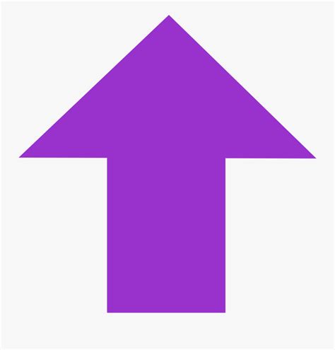 Purple Arrow Up - 2 Arrow Pointing Up , Free Transparent Clipart - ClipartKey