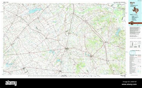 Mexia texas map Cut Out Stock Images & Pictures - Alamy