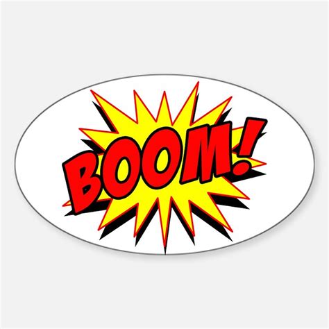 Boom Bumper Stickers | Car Stickers, Decals, & More