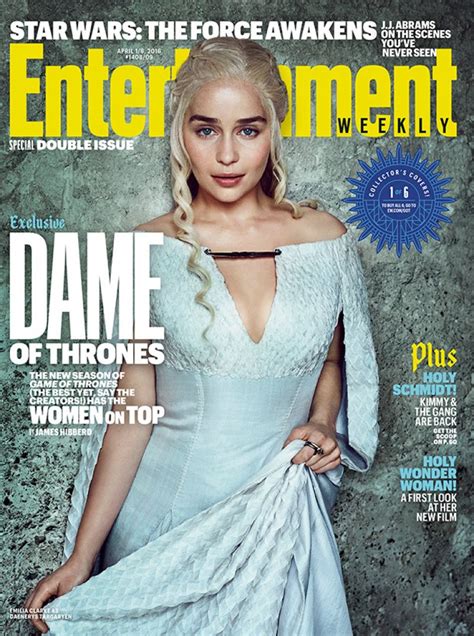 Emilia Clarke - Entertainment Weekly Photoshoot for 'Game of Thrones ...