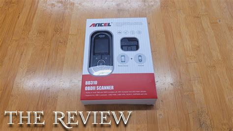 Ancel BD310 OBDII Scanner - Quick Review - YouTube