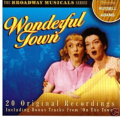 Wonderful Town - 1953 - Original Broadway Cast -CD | eBay