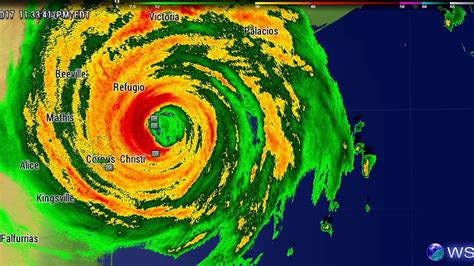 Hurricane Harvey AUG 25 2017 Radar - YouTube