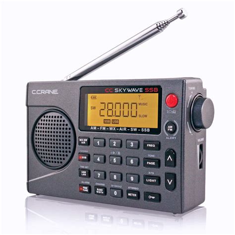 CC Skywave SSB AM, FM, Shortwave, NOAA Weather + Alert, Scannable VHF ...