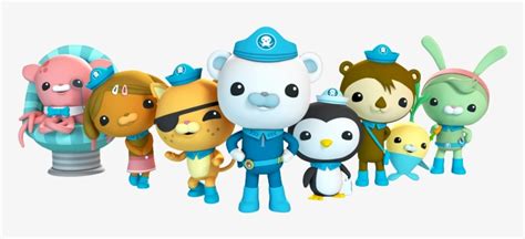 Octonautgroup - Octonauts Characters PNG Image | Transparent PNG Free Download on SeekPNG