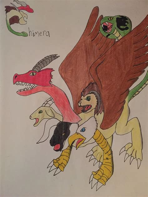 Chimera by the-creature-of-art on DeviantArt