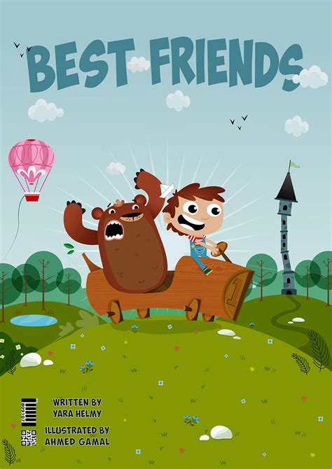 best friends children's book cover on Behance