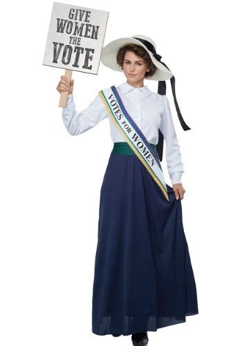 American Suffragette Women's Costume | Historical Costume