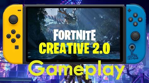 Fortnite Creative 2.0 Switch Oled Gameplay! - YouTube