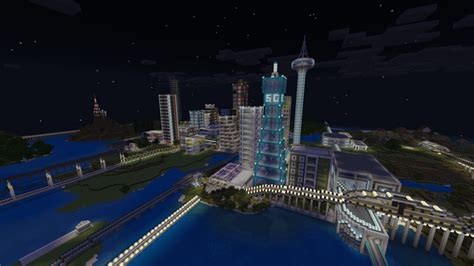 My city. Full of skyscrapers :) : r/Minecraftbuilds