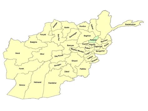 DVIDS - Images - Panjshir Map