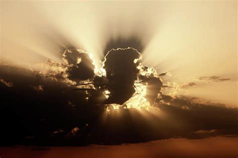 Cumulus Clouds At Sunset Photograph by Pascal Goetgheluck/science Photo Library - Fine Art America