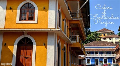 Exploring the Colorful Neighborhood of Fontainhas in Panjim, Goa in 2020 | Goa travel, Goa, Goa ...