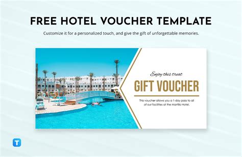 Hotel Voucher Gift Card Template - Edit Online & Download Example | Template.net