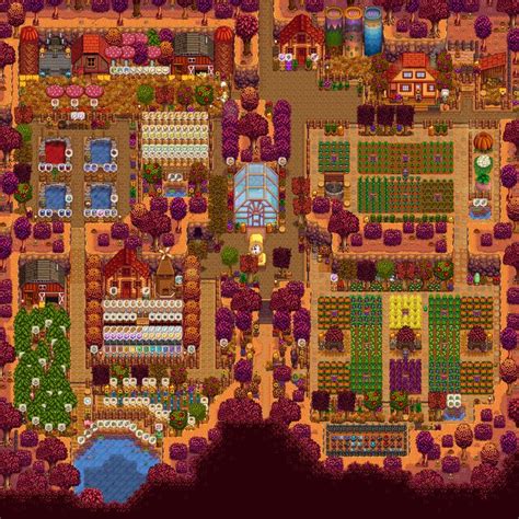 Stardew Valley Farm Layout Ideas 4 Corners