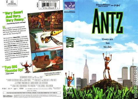 Antz VHS 1999 | Vhs and DVD Credits Wiki | Fandom