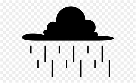 Rain - Silhouette Clipart (#4025195) - PinClipart