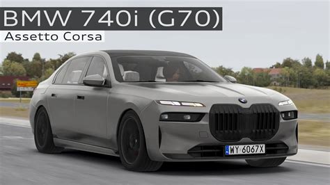 Assetto Corsa - BMW 740i (G70) 2023 - YouTube