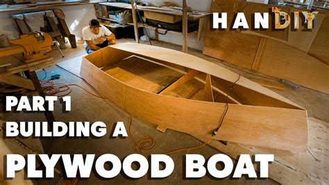 Building a Plywood Boat | Part 1 Building the Hull - YouTube