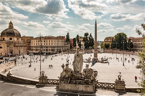 Piazza del Popolo, Among the Most Famous Squares in Rome