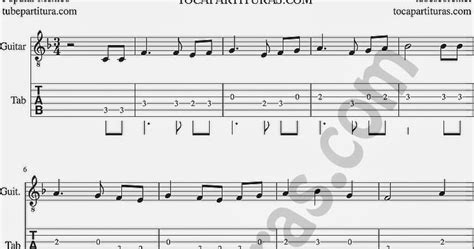 tubescore: Las Mañanitas Tabs Sheet Music for Guitar Las Mañanitas ...