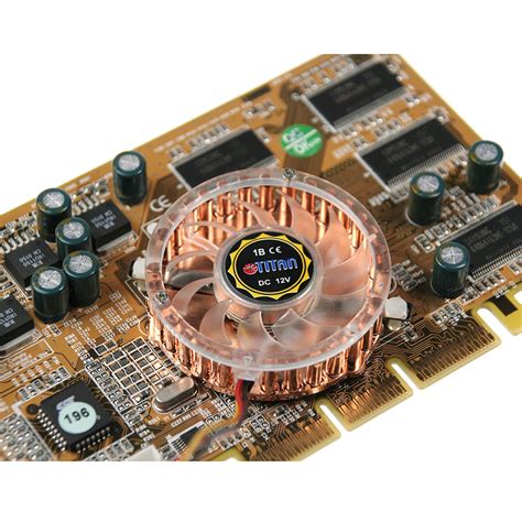 12V DC Copper Mounting Kit Chipset Cooler with 50mm Crystal Cooling Fan ...