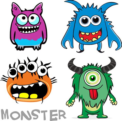 Download Monsters, Nature, Cute Monsters. Royalty-Free Vector Graphic - Pixabay