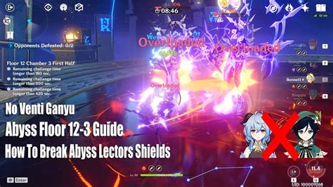 Genshin Impact - Abyss 1.5 Floor 12-3 Guide - How To Break Abyss ...