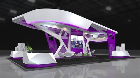 Exhibition Booth 3D Design by AbelLangbid on Envato Studio